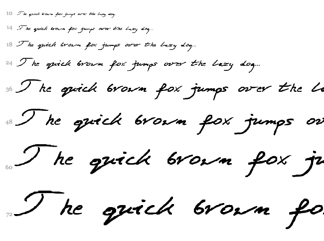 Jacek Zieba Jasinski font waterfall